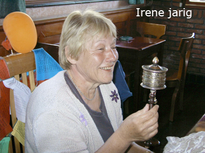 Irene jarig